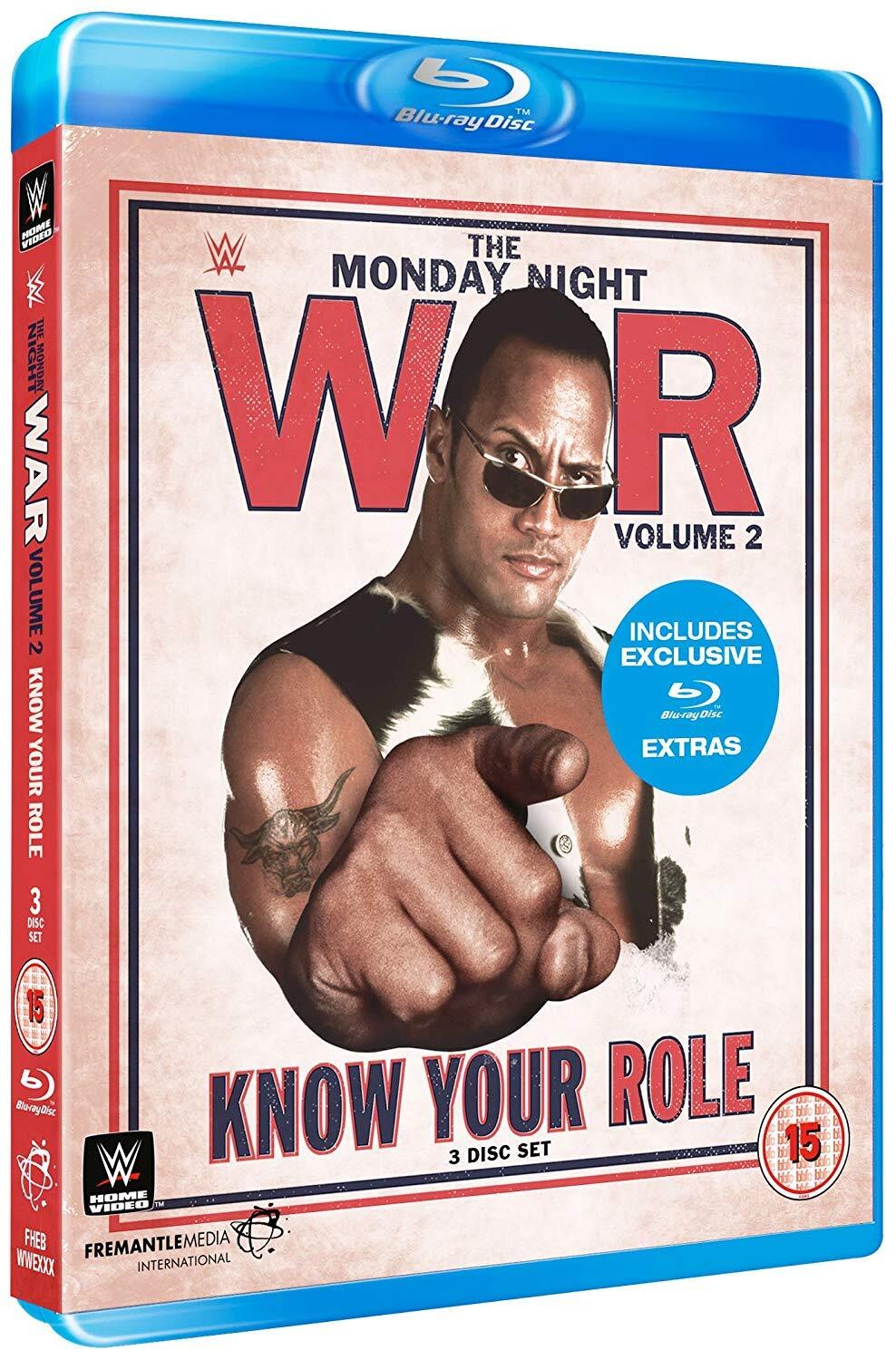 WWE: Monday Night War Vol.2 - Know Your Role (Blu-ray) The Rock Triple H Sting