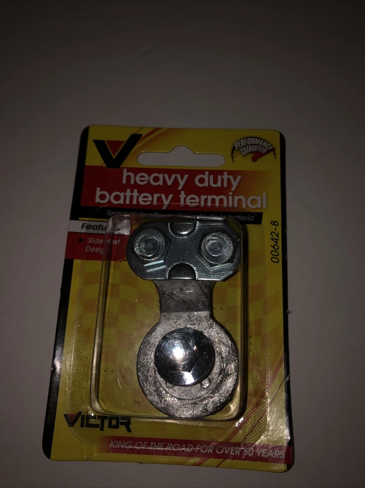 Terminal de batería Victor Heavy Duty 00642-8 nuevo en paquete Foto 2 de 3