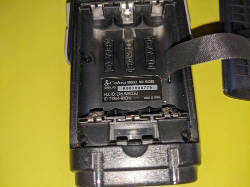 Cobra RX385 Two-Way Radio 40 Channels 32 Mile Range FREE SHIPPING - Picture 11 of 11