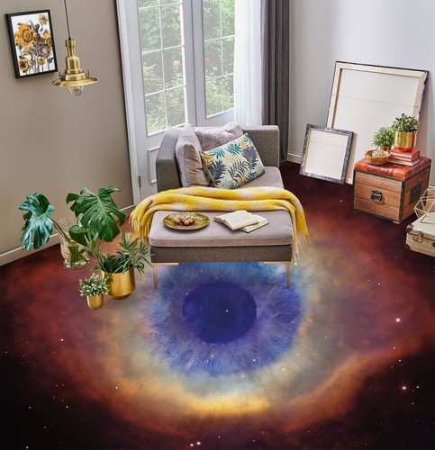 3D Eye Universe 526 Floor WallPaper Murals Wall Print Decal UK Zoe - Picture 2 of 5