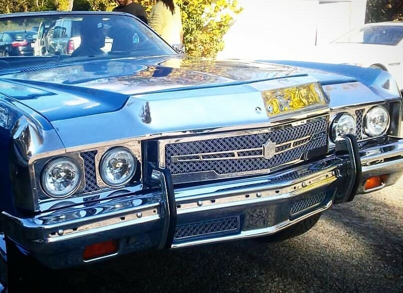 1973 Chevy Caprice Impala Chrome Grill Triple Weave Mesh
