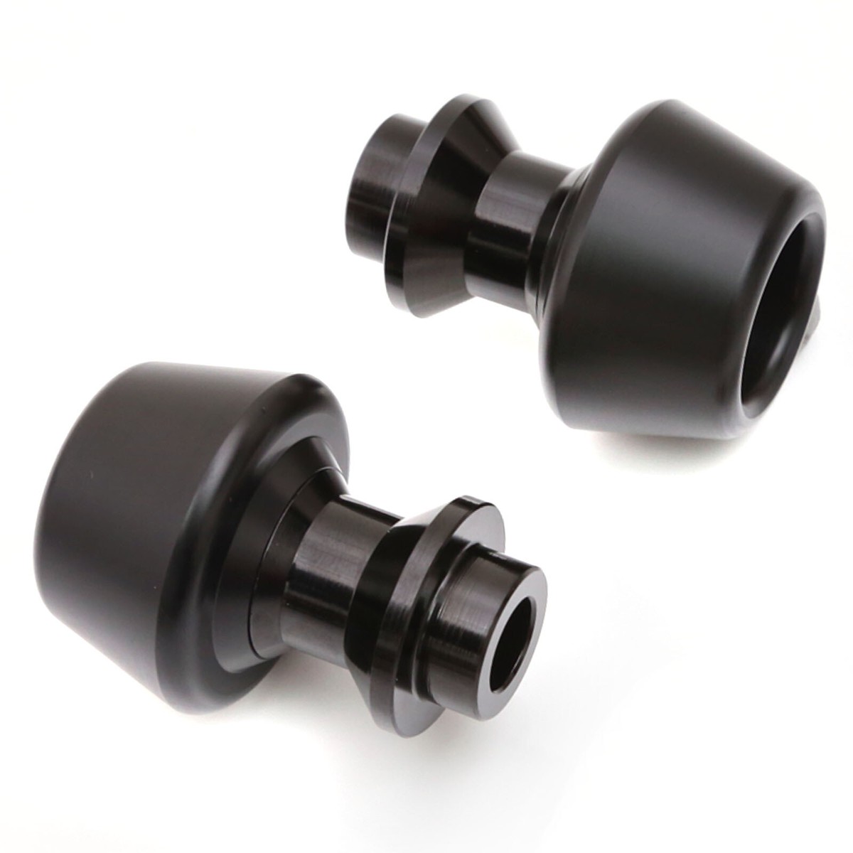 Black SP01 CNC Racing Swingarm Spools M8 For Kawasaki ZX-10R Ninja