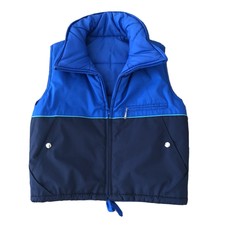 Vintage 70s & 80s Liberty Bell Snow Vest Reversible Small/medium. Blue.