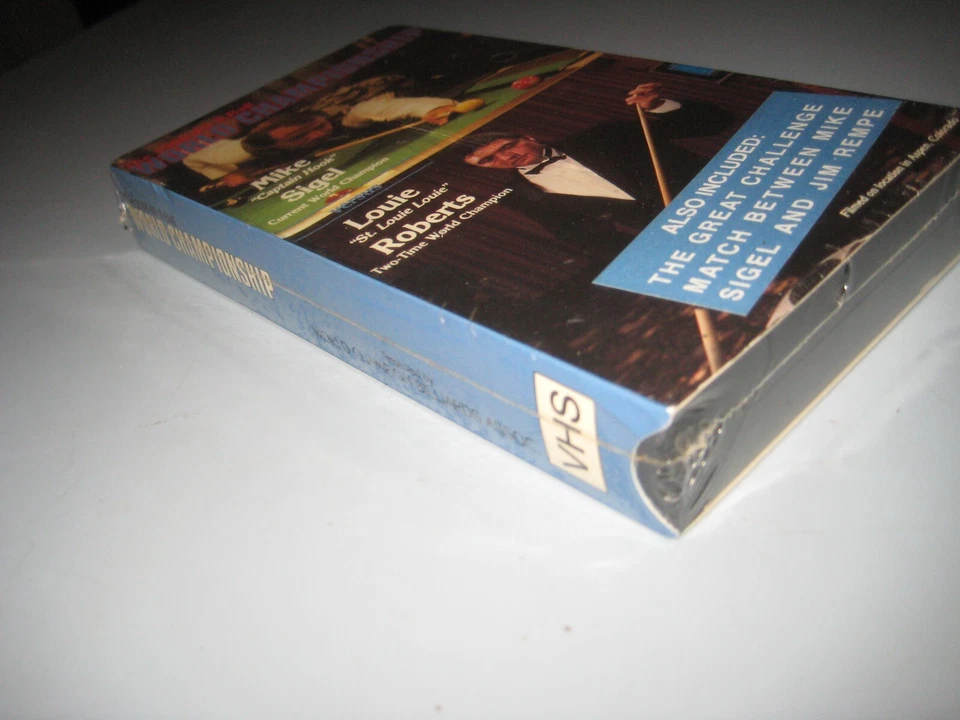 The 1998-99 Nine 9 Ball World Championship VHS 1988 Pool Billiards NEW HTF - Image 3 of 4