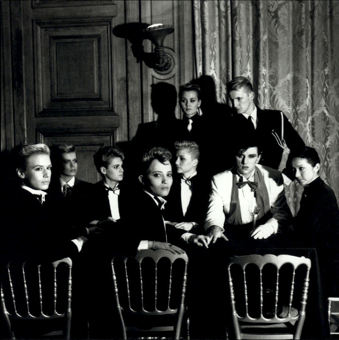 1987 Helmut Newton Steve Strange Bodyguard & Friends Portrait Art