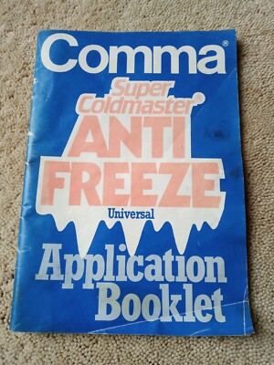 Comma Anti Freeze Manual