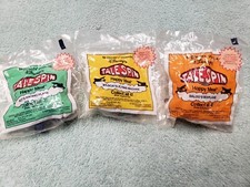 McDonalds Disney Tale Spin Happy Meal Toys,Lot of 3,1989,Unopened