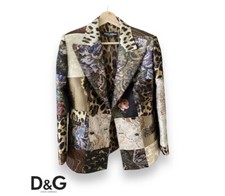 New Dolce & Gabbana Patchwork Blazer