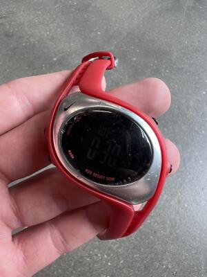 Nike Triax Timing Watch Red | eBay