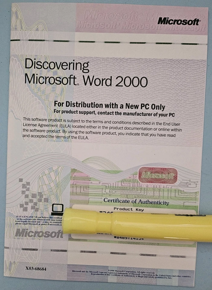 Dell Dimension L Series CD Software with MS Word Windows 98 Fax Software - Image 2 of 4