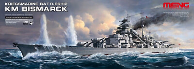 Meng 1/700 Model PS-003 German Navy Battleship Bismarck