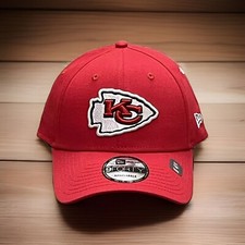 Kansas City Chiefs New Era Red 9FORTY Hat Snapback Cap Travis Kelce