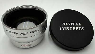 Digital Concepts High Definition 0.45X Super Wide Angle Macro Lens W/ Pouch