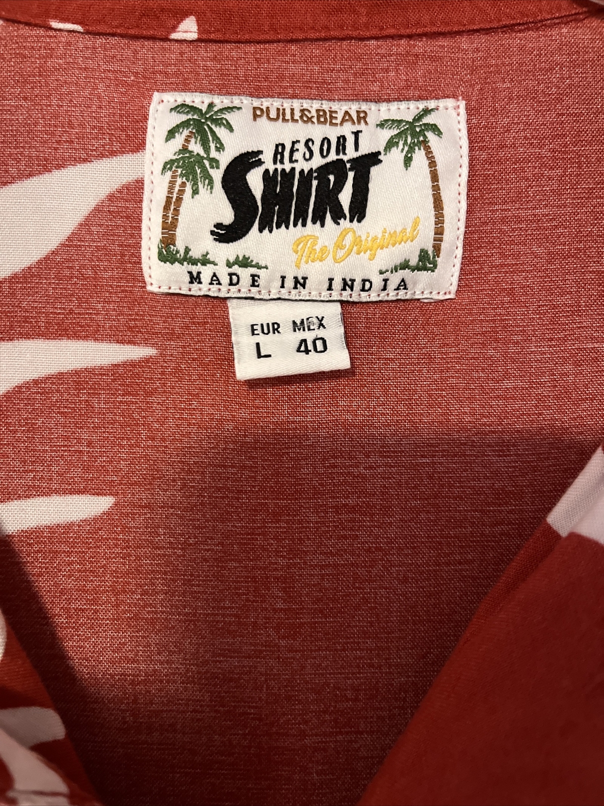 pull & bear resort shirt