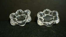 Daum France 2 3/4" Crystal Salt Dips, Salieres, Salt Cellars French - 2
