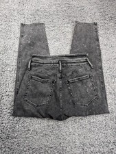Hollister Jeans Womens 11 Back High Rise Mom Denim Distressed Stretch Normcore