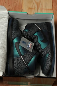 nike sb dunk high black hornet
