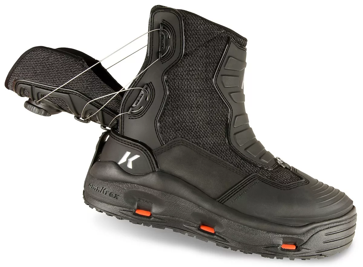 Boa lace hiking boots top