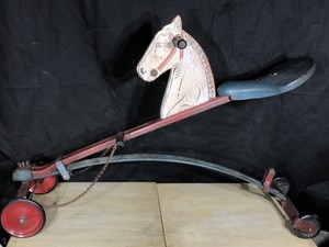 cowboy rocking horse
