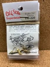 Westinghouse "PC" High-Speed Brake System Tender (Brass) Cal Scale 190-220 HO