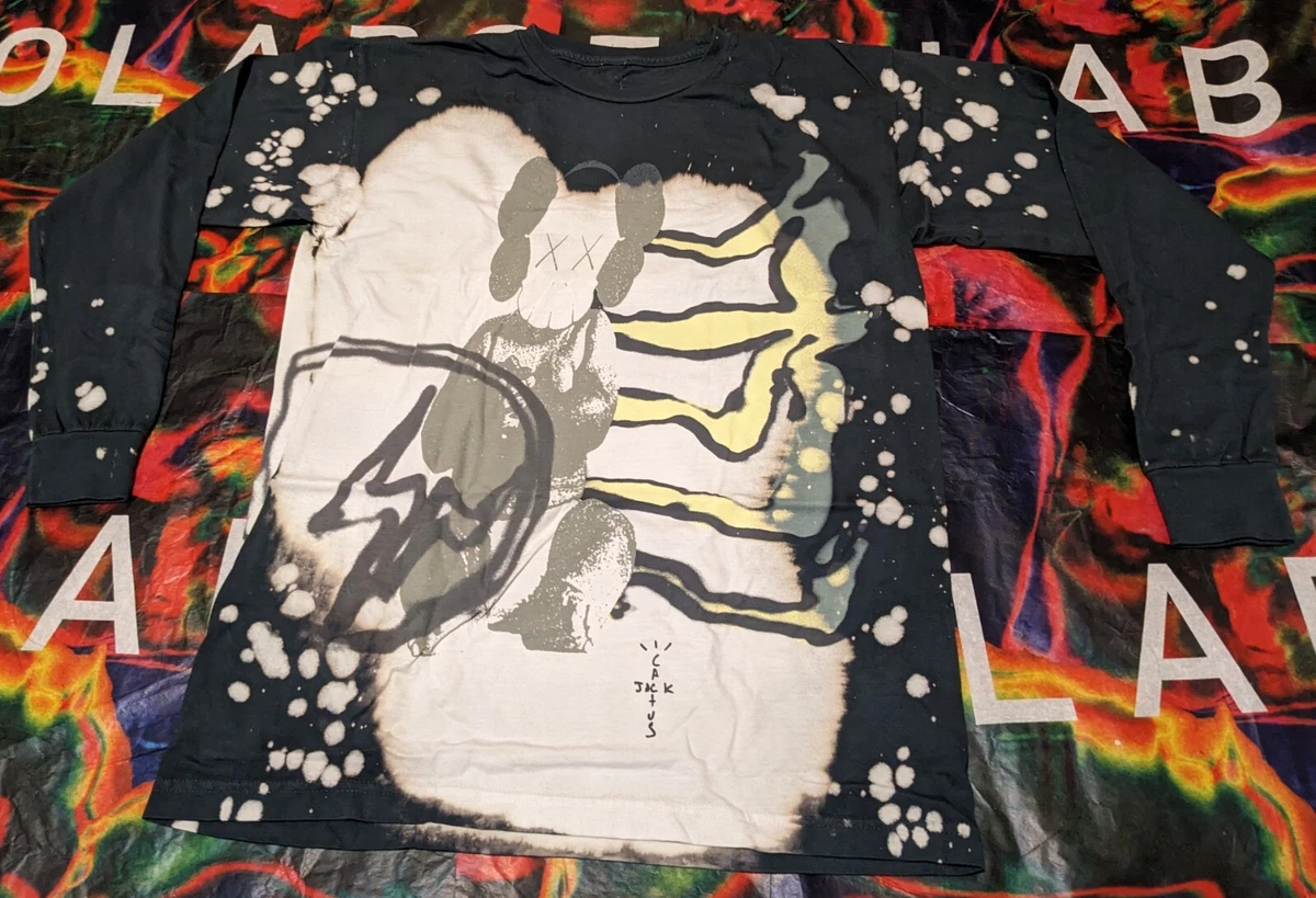 DS Travis Scott x KAWS x Fragment x Jordan Long Sleeve Size M Cactus Jack