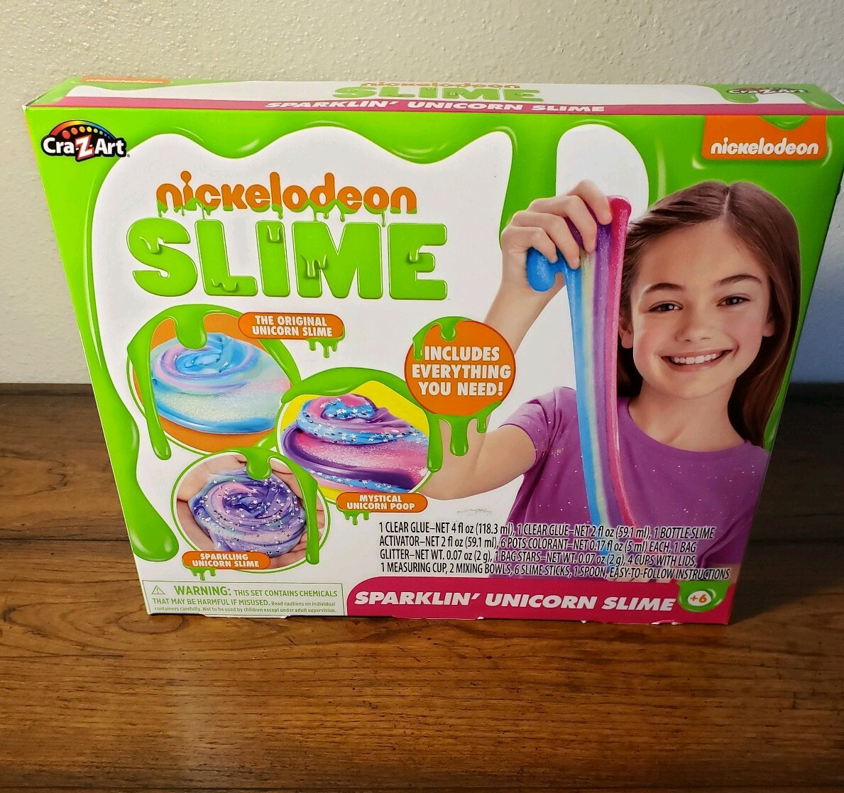 Slime kit DIY CraZ-Art Nickleodeon Ultimate Unicorn Slime Fashion