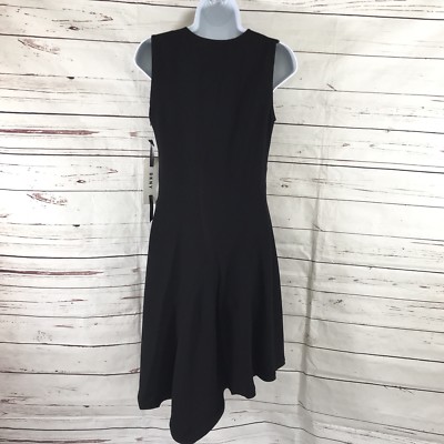 DKNY Dress Women's 2 Black Sheath Sleeveless Sleeveless Asymmetrical Hem New | eBay DKNY Dress Women's 2 Black Sheath Sleeveless Sleeveless Asymmetrical Hem New | eBay
