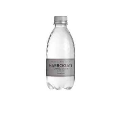 30 Flaschen x Harrogate Sprudel Quellwasser 330ml Plastikflasche +gratis 24h Lieferung