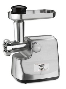 Waring Pro MG855 Professional Die-Cast Metal Hosing Meat Grinder Stainless Steel