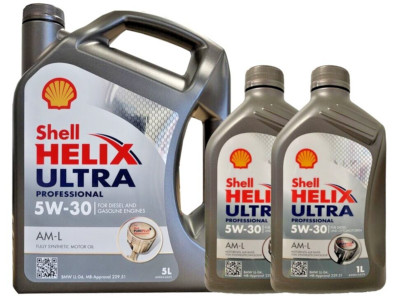 Shell Helix Ultra Professional  AM-L   5W-30  BMW LL04 7 Liter Motoröl