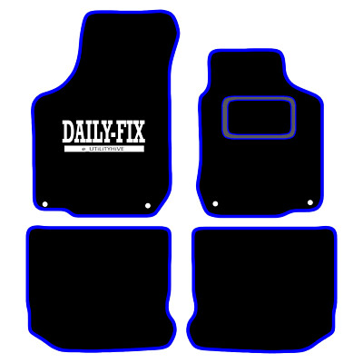 CAR FLOOR MATS FOR VW GOLF MK4 1997 TO 2003 ALL WEATHER TAILORED BLACK CARPET