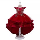 Baby Girls Princess Ruffled Mesh Tutu Dress Birthday Party Wedding Gown Costume