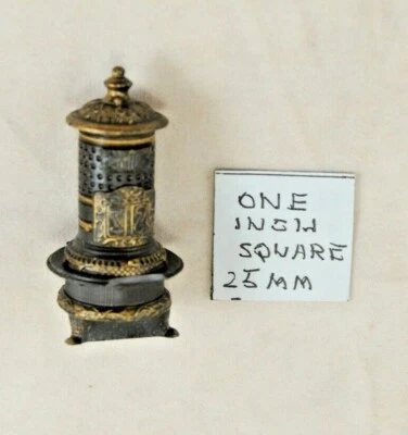 TOWN SQUARE MINIATURES Half Scale 1/24 Kerosene STOVE T0260 dollhouse miniature furniture