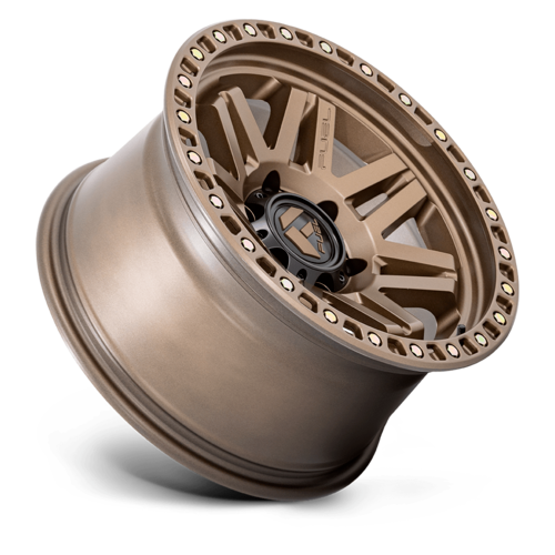 17x9 Fuel D811 Syndicate Bronze Wheels 33 Nitto AT Tires 5x5 Jeep