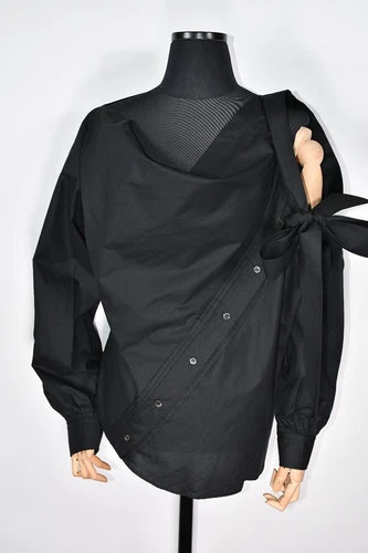 Viktor & Rolf Asymmetric Women's Shirt Black size 42