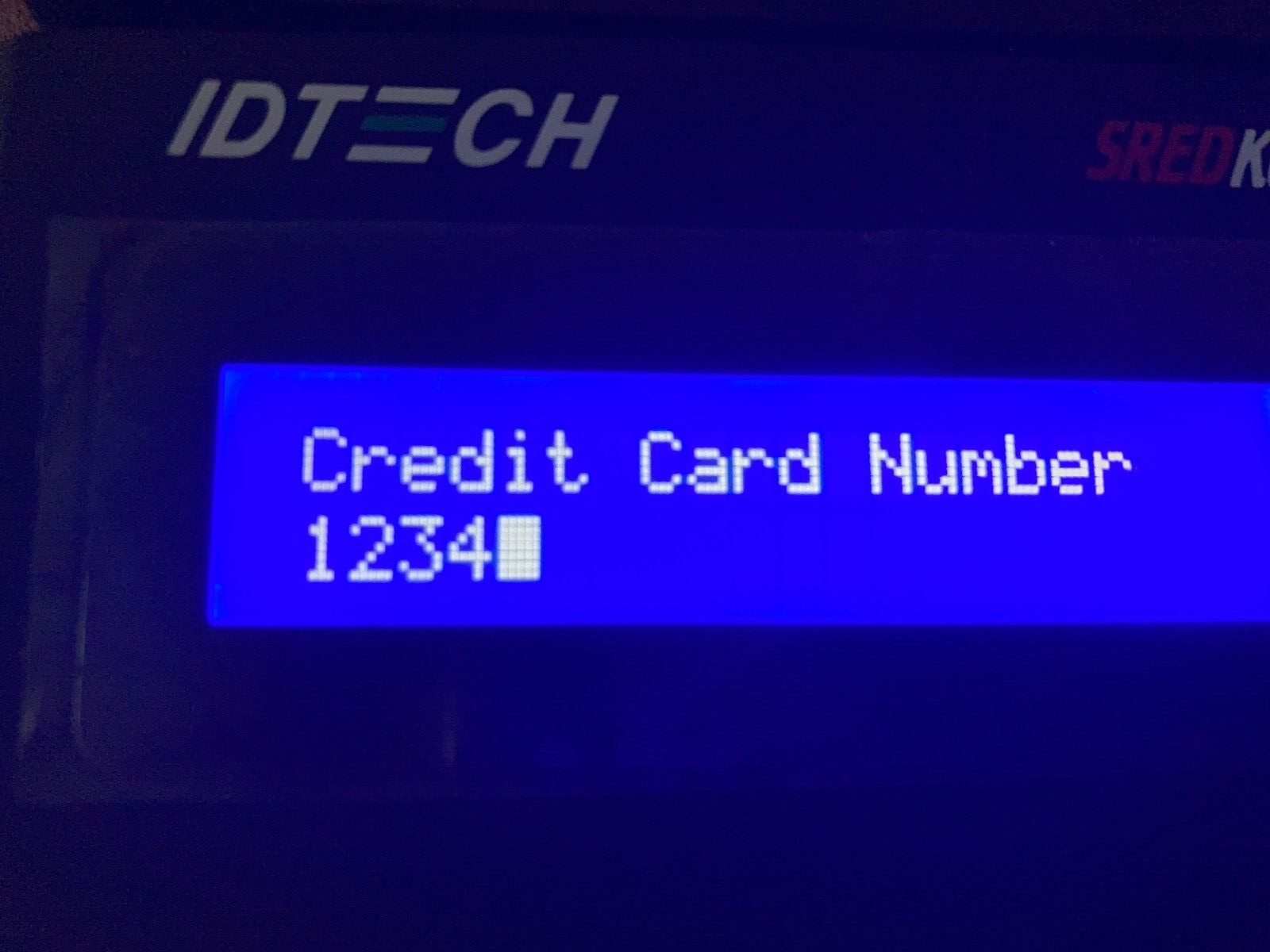 Lot of 2 IDTech SREDKey Key Pad MagStripe Reader USB IDSK-534833TEB  Rev. J - V1