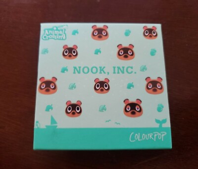 NEW Colourpop X Animal Crossing Nook Inc. Eyeshadow Palette    