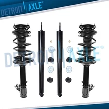 AWD Front Struts w/ Coil Spring Rear Shock Absorbers for 1996 - 2000 Toyota RAV4