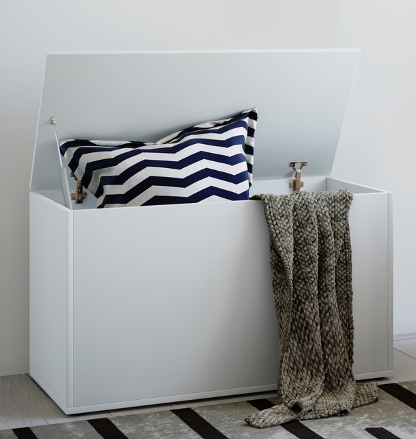 Sitzbank H207 Staufach Kissen Weiss Shabby Bank Truhenbank Gunstig Kaufen Ebay