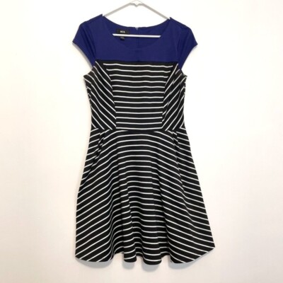 colorblock flare dress Maroon Cotton Halter Neck Flared Dress with Kota Border main image 0