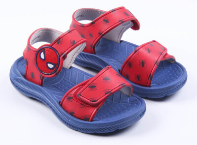 Spiderman Sandalen Sommerschuhe Marvel  Farbe: Rot Größen: 24 25 26 27 28 29