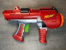 2005 Nerf Dart Tag HYPERFIRE Gun Blaster Red Shooter
