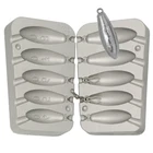 Torpedo lead Mold 40-50-60-70-80g /Fishing Lead Sinker Mould/Sea,Carp Fishing