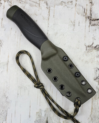 HANDMADE KYDEX SHEATH for MORA COMPANION HEAVY DUTY,  T- CLIP,  MORAKYD155
