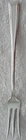 Cabot Wallace Sterling Silver Pickle Olive Condiment Fork Three-Tines