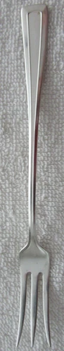 Cabot Wallace Sterling Silver Pickle Olive Condiment Fork Three-Tines