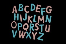 Metal Cutting Dies Letters, Alphabet, Card making, Scrapbooking, Crafts B6