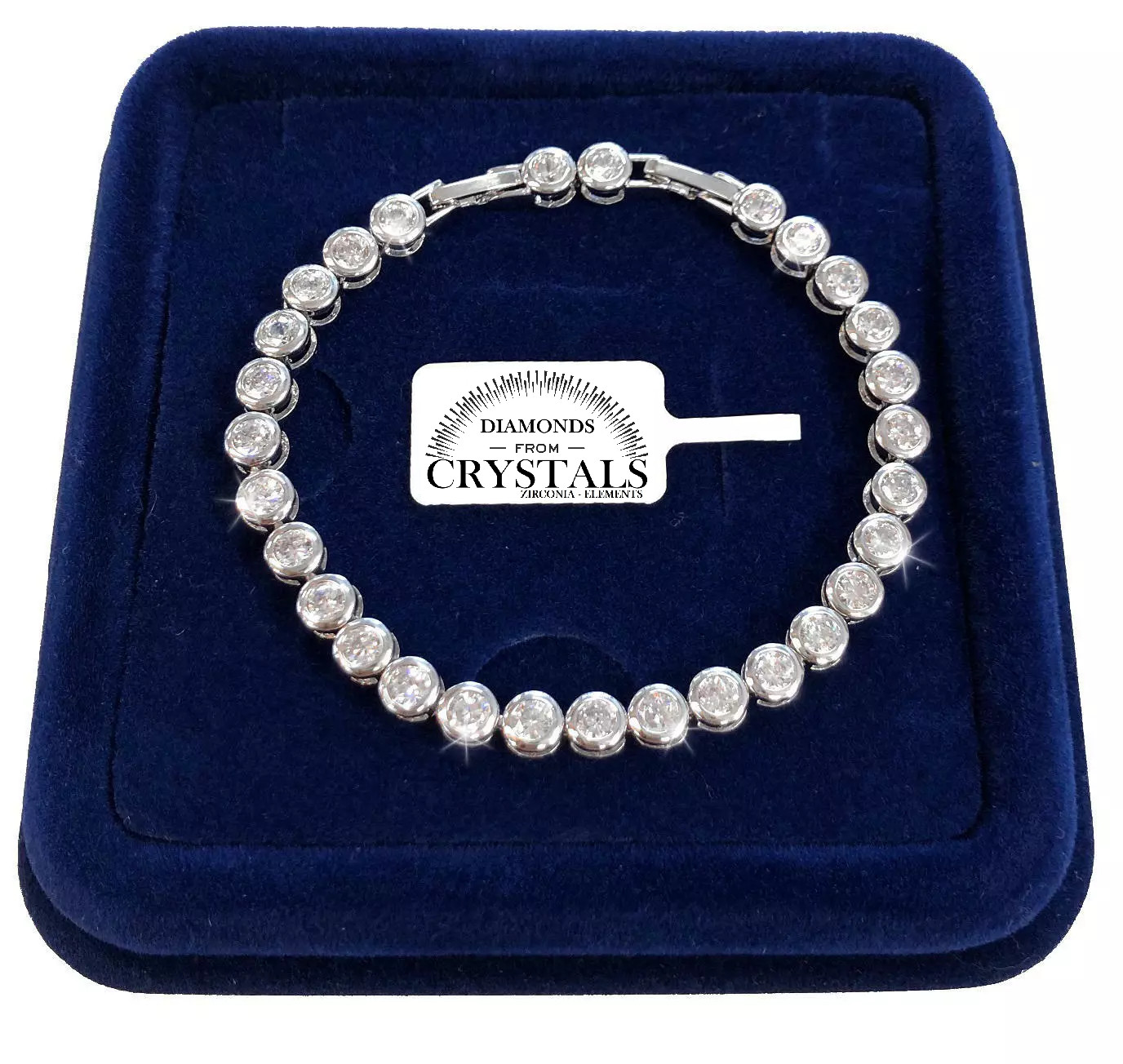 Nuevo Pulsera Tenis Bolas Hombre Mujer, Pulsera Pl. Oro 18k 10 Colores