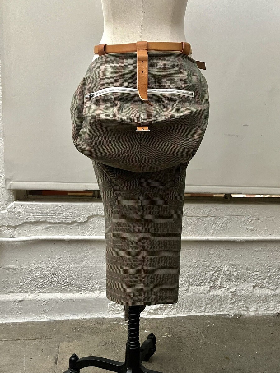 Junya Watanabe 1997 Runway Belt Bum Bag Skirt Green | eBay Junya Watanabe 1997 Runway Belt Bum Bag Skirt Green | eBay