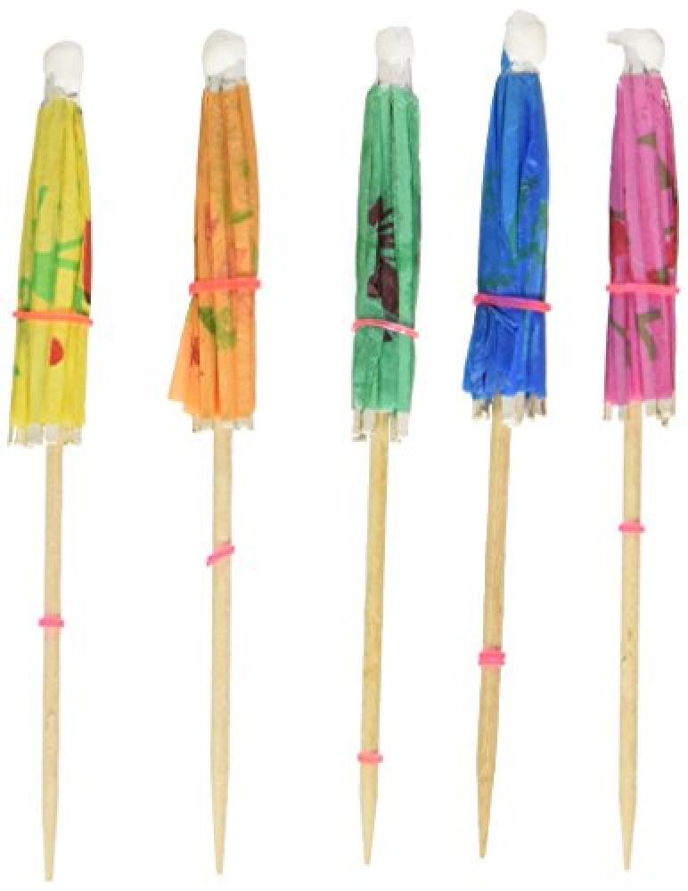 Paper Cocktail Umbrellas (Box of 144) - Cocktail Accessories & Cocktail Decorati
